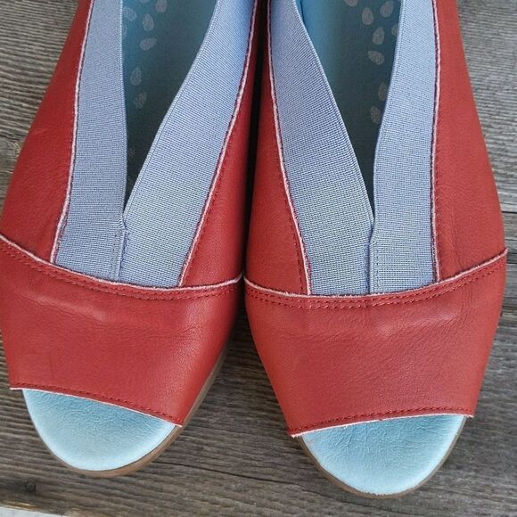 Cloud Footwear CALIBER Leather Sandal Slingback Size 8 - 8.5 Peep Toe co… - Picture 3 of 15